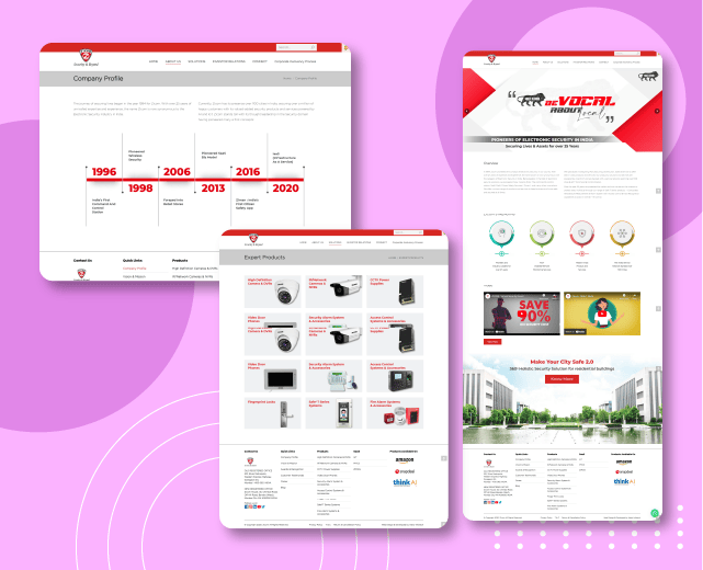 Zicom.com - WP Website Design - 56 Pages